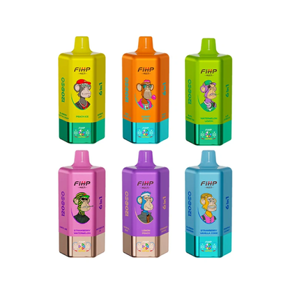 FIHP Multi 120000 120K Puffs 6-in-1 Wiederaufladbares Einweg Kit