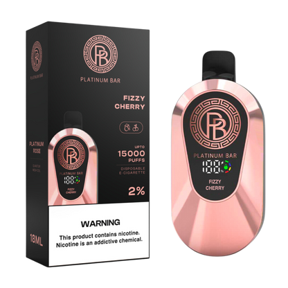 Platinum Bar 15000 Puffs Wiederaufladbares Einweg Kit - 📢EXKLUSIVES ANGEBOT - Nehme 4 Zahle NUR 3! + Ab einem Einkauf von 120€ 1 Mystery Vapes Gratis + Kostenloser Versand 📢