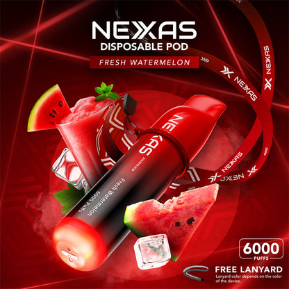 [Clearance Sale] Nexas 6000 Puffs Einweg Kit 600mAh 12ml