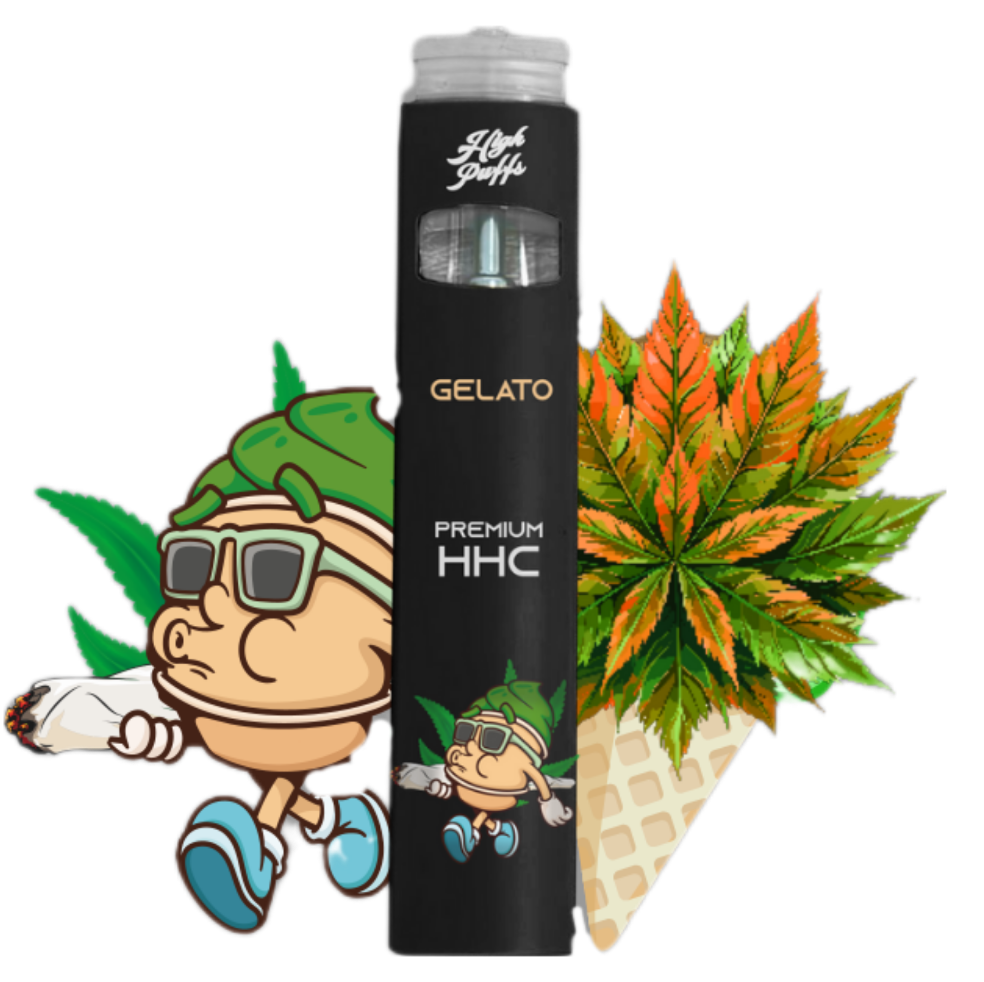 HighPuffs HHC E-Zigarette 95%