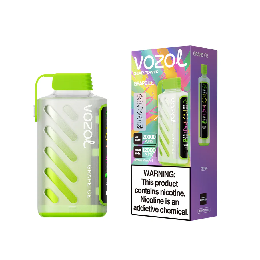 [Clearance Sale] VOZOL Gear Power 20000 Wiederaufladbares Einweg Kit (LED-Anzeige) - 💥 Nehme 4 Zahle NUR 3! + Ab einem Einkauf von 100€ 2 Mystery Gratis💥