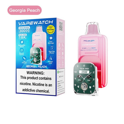 JNR VapeWatch Removable Screen 30K Einweg Kit (30000 Puffs) - 💥 BLACK Friday WEEK - Nehme 4 Zahle NUR 3! + Ab einem Einkauf von 100€ 1 Mystery Vapes Gratis + Ab einem Einkauf von 150€ 2 Mystery Vapes Gratis 💥