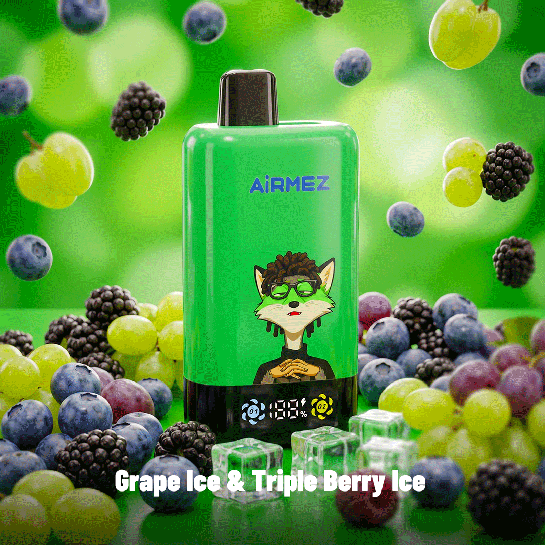AiRMEZ Fox 2in1 Pro 80K 80000 Puffs Einweg Kit 30ml - 💥 Nehme 4 Zahle NUR 3! + Ab einem Einkauf von 120€ 2 Mystery Gratis💥