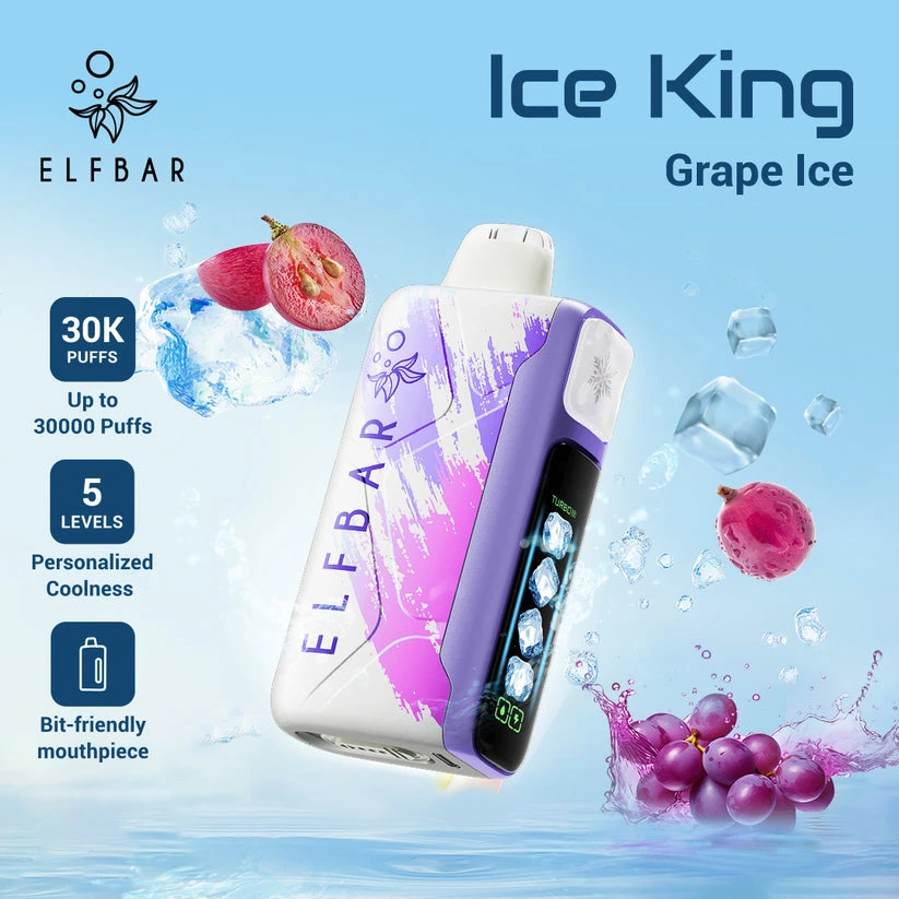 ELF Bar Ice King 30K Wiederaufladbares Einweg Kit (30000 Puffs) - 💥 Nehme 5 Zahle NUR 4!
