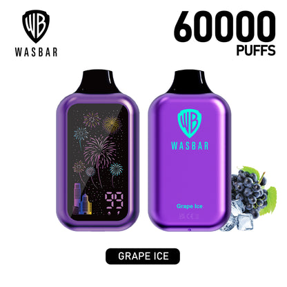 WASBAR 60000 60K Puffs Wiederaufladbares Einweg Kit - 💥 Nehme 5 Zahle NUR 4! + Ab einem Einkauf von 100€ 2 Mystery Gratis💥
