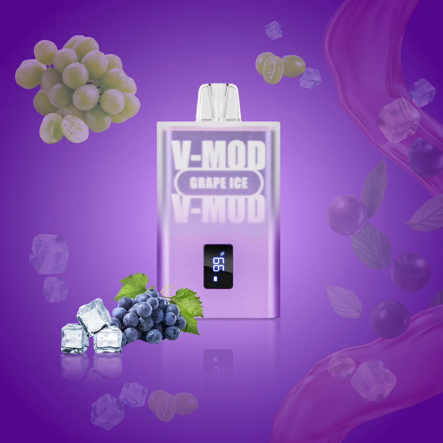 Komodo Vmod 12000 Puffs Wiederaufladbares Einweg Disposable Kit 500mAh (10 Stück/Packung)