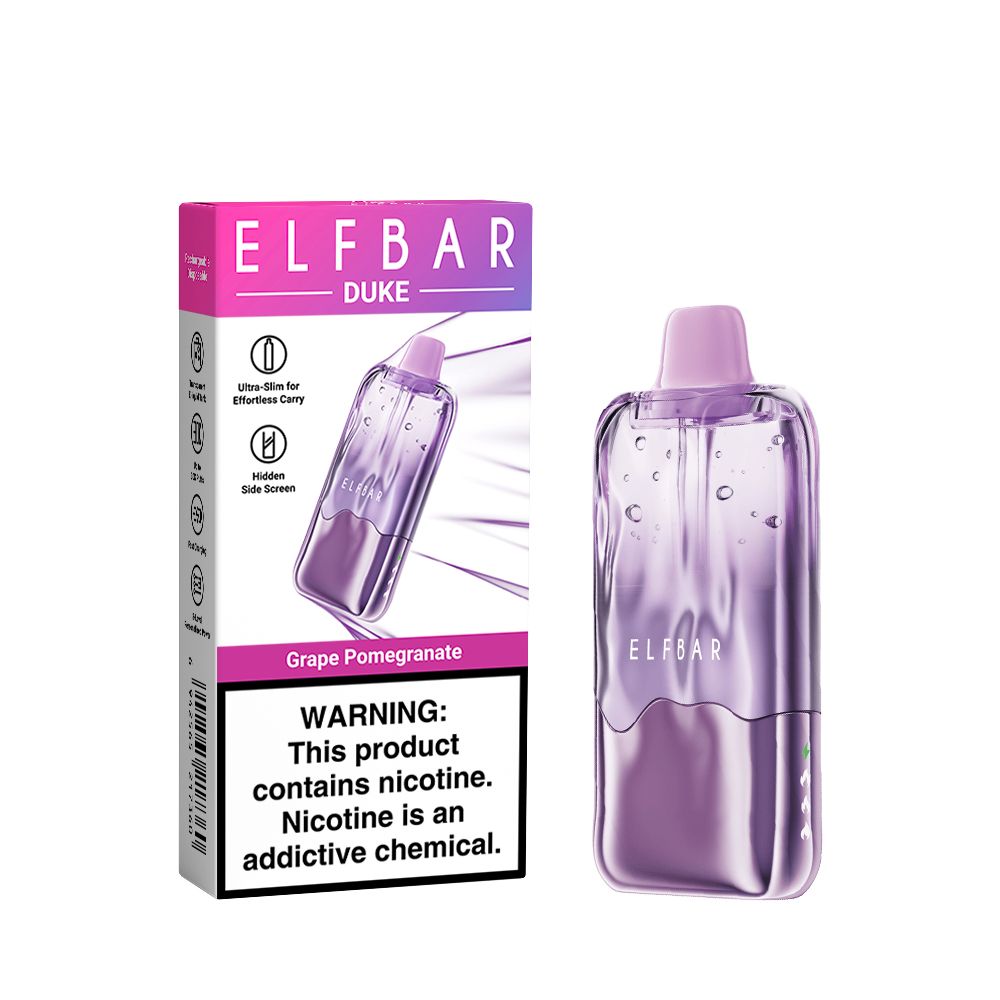 ELF BAR DUKE 30000 30K Puffs Einweg Kit - 💥 Nehme 5 Zahle NUR 4! + Ab einem Einkauf von 100€ 2 Mystery Gratis💥