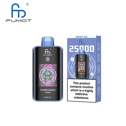 [Clearance Sale] Fumot Randm Tornado 25000 25K Puffs Wiederaufladbares Einweg Kit (Touch Switch) - 💥 Nehme 4 Zahle NUR 3! + Ab einem Einkauf von 120€ 2 Mystery Gratis💥