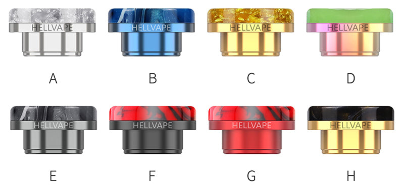 Hellvape Dead Rabbit Pro AG+ 810 Drip Tip 1 Stück/Packung