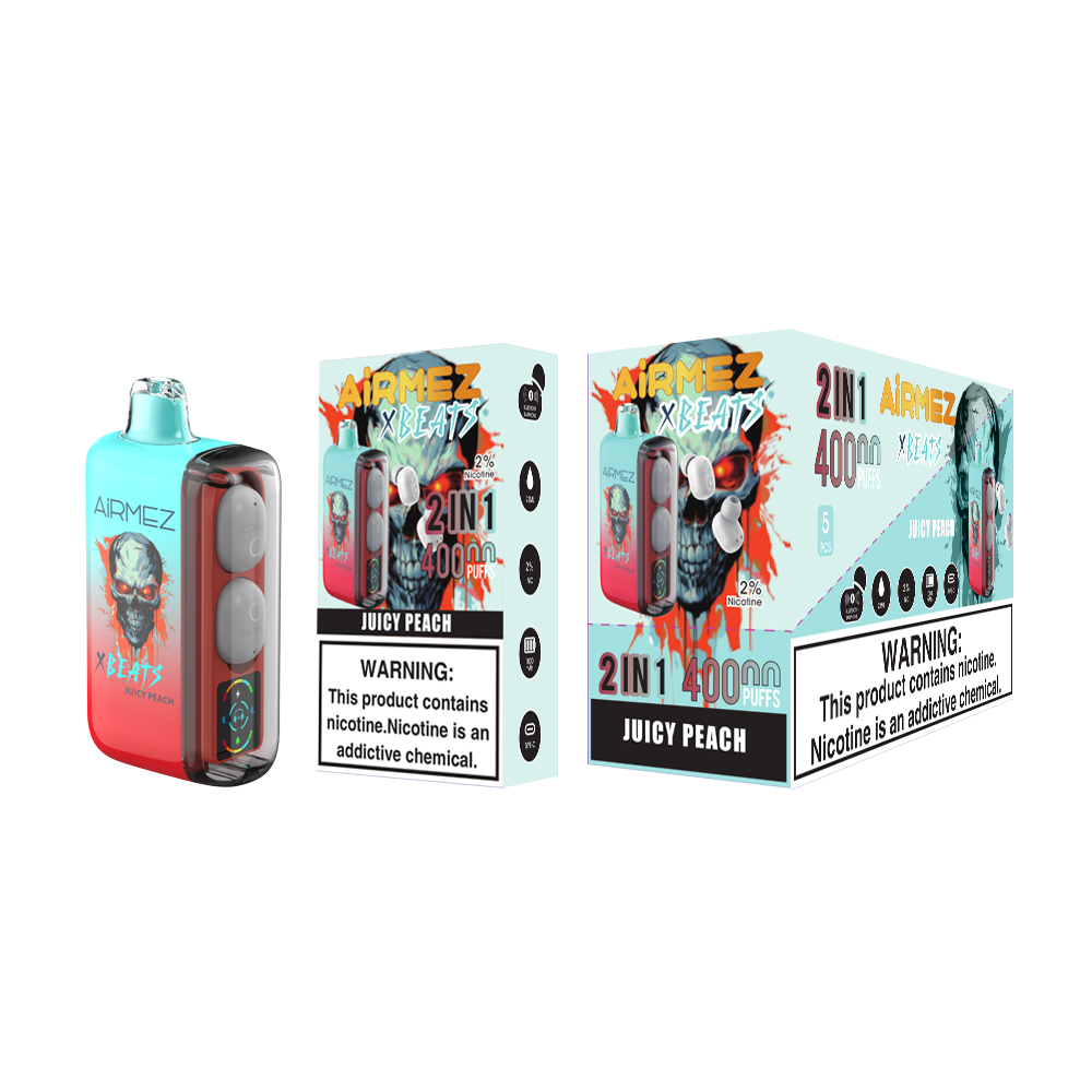 AiRMEZ Xbeats 50000 50K Puffs Einweg Kit mit TWS Earphones