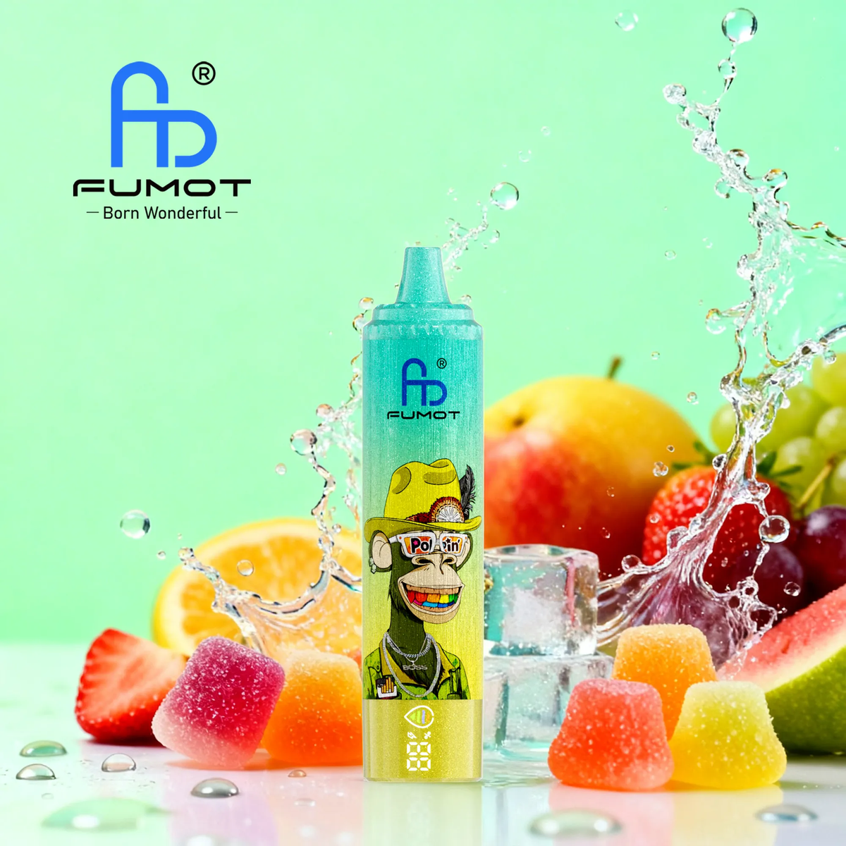 [Clearance Sale] Fumot Randm Tornado 15000 Puffs Wiederaufladbares Einweg Kit - 💥 Nehme 4 Zahle NUR 3! + Ab einem Einkauf von 120€ 2 Mystery Gratis💥