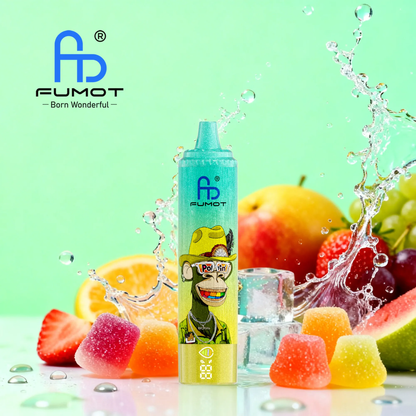 [Clearance Sale] Fumot Randm Tornado 15000 Puffs Wiederaufladbares Einweg Kit - 💥 Nehme 4 Zahle NUR 3! + Ab einem Einkauf von 120€ 2 Mystery Gratis💥