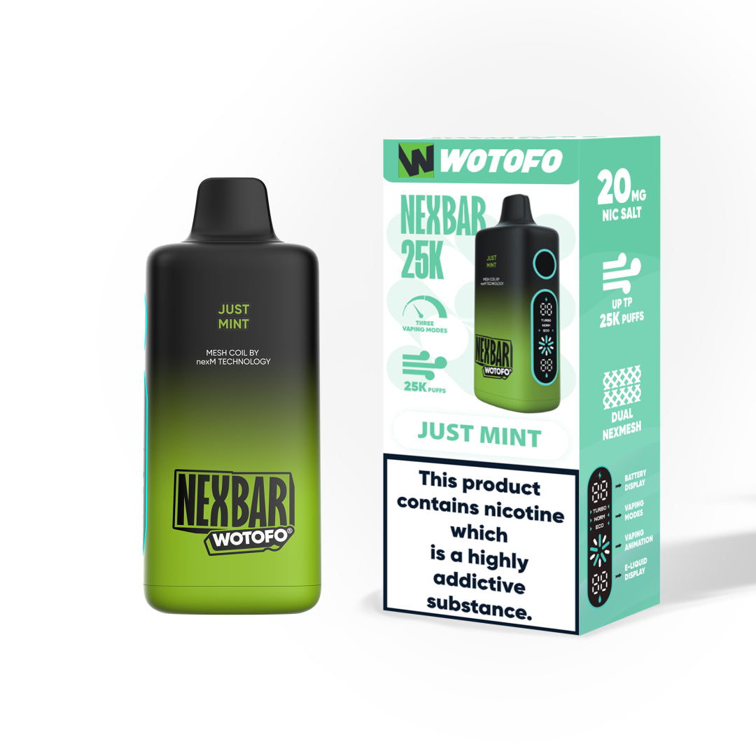 Wotofo Nexbar 25K 25000 Puffs Einweg Kit