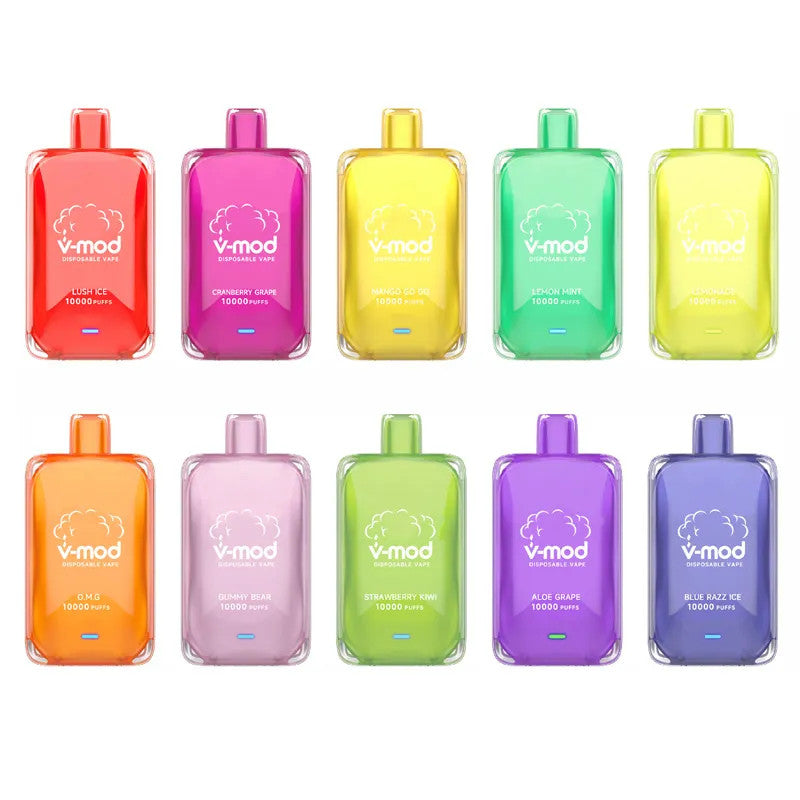 Komodo Vmod 10000 Puffs Wiederaufladbares Einweg Disposable Kit 850mAh (10 Stück/Packung)
