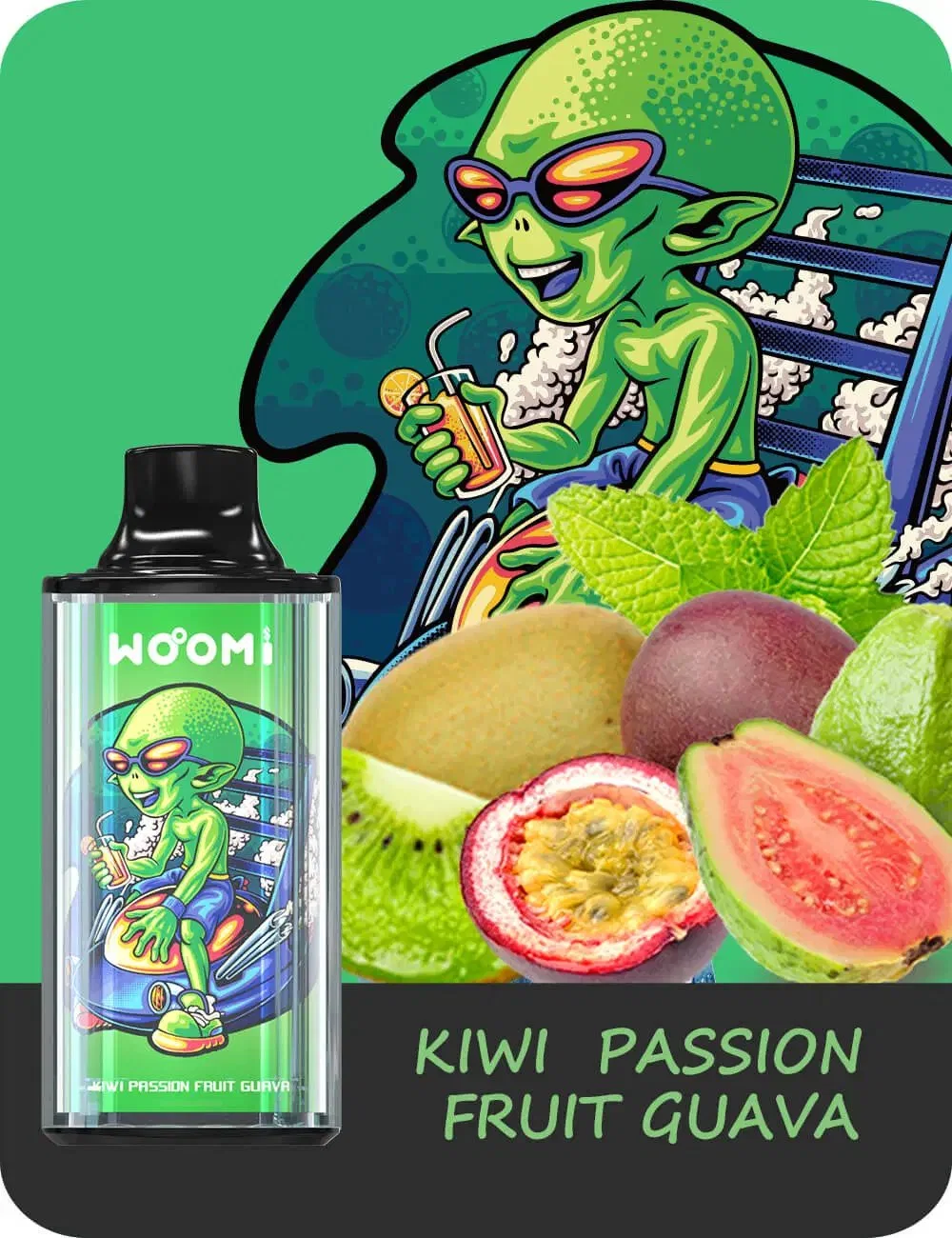 WOOMI SPACE 8000 Puffs Einweg Disposable Kit 600mAh Wiederaufladbar 6 Stück/ Packung