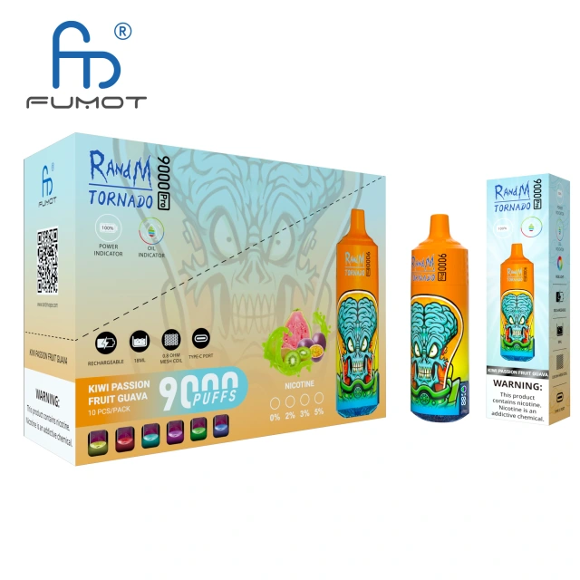 Randm Tornado 9000 Pro 9000 Puffs Wiederaufladbares Einweg Kit