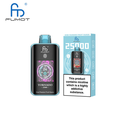 [Clearance Sale] Fumot Randm Tornado 25000 25K Puffs Wiederaufladbares Einweg Kit (Touch Switch) - 💥 Nehme 4 Zahle NUR 3! + Ab einem Einkauf von 120€ 2 Mystery Gratis💥