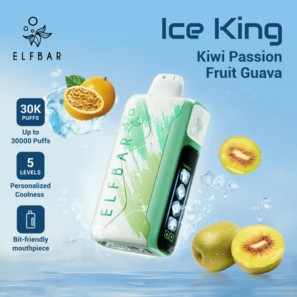 ELF Bar Ice King 30K Wiederaufladbares Einweg Kit (30000 Puffs) - 💥 Nehme 5 Zahle NUR 4!