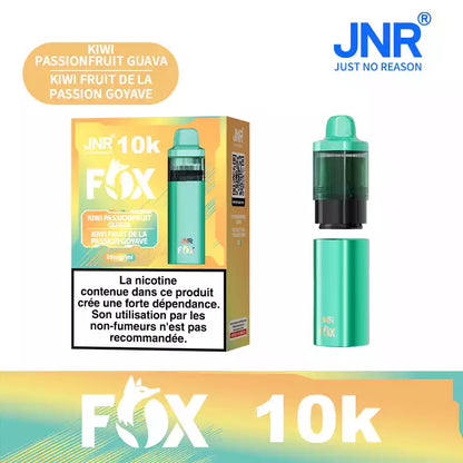 JNR Fox 10000 Puffs Vorgefülltes Einweg Kit- 💥 Nehme 5 Zahle NUR 4! + Ab einem Einkauf von 100€ 2 Mystery Gratis💥
