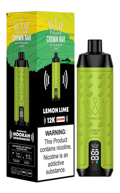 AL Fakher Crown Bar 12000 Puffs Shisha Hookah Einweg Vape - 💥 Ab einem Einkauf von 100€ 2 Mystery Gratis💥