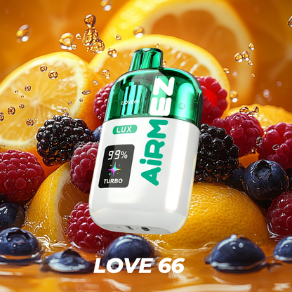 Airmez Lux 60000 60K Puffs Wiederaufladbares Einweg Kit - 💥 Nehme 5 Zahle NUR 4! + Ab einem Einkauf von 100€ 2 Mystery Gratis💥