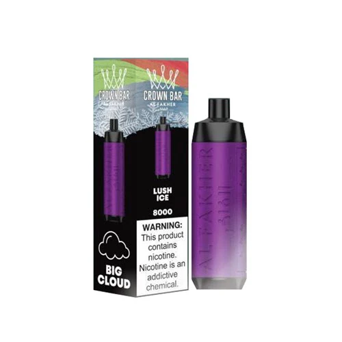 [Clearance Sale] Al Fakher Crown Bar Big Cloud 8000 Puffs Wiederaufladbares Einweg Kit DTL - 📢EXKLUSIVES ANGEBOT - Nehme 5 Zahle NUR 4 an der Kasse!+Ab einem Einkauf von 100€ 2 Mystery Vapes Gratis📢