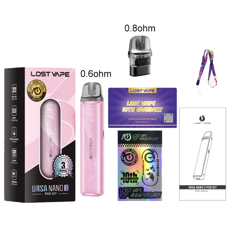 Lost Vape Ursa Nano 3 Kit 1200mAh