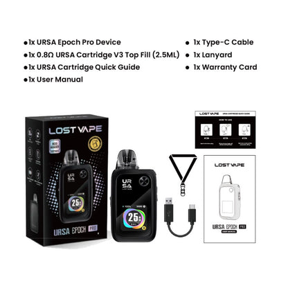 Lost Vape Ursa Epoch Pro Pod Kit 1400mAh