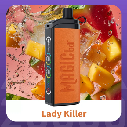 Magic Bar Alpha 20000 Puffs DTL Wiederaufladbares Einweg Kit - 💥 Nehme 5 Zahle NUR 4! + Ab einem Einkauf von 100€ 2 Mystery Gratis💥