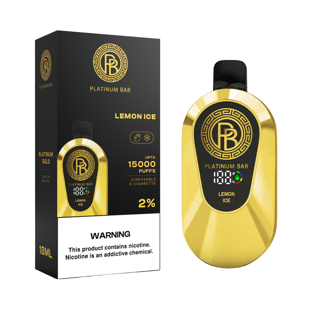Platinum Bar 15000 Puffs Wiederaufladbares Einweg Kit - 📢EXKLUSIVES ANGEBOT - Nehme 4 Zahle NUR 3! + Ab einem Einkauf von 120€ 1 Mystery Vapes Gratis + Kostenloser Versand 📢