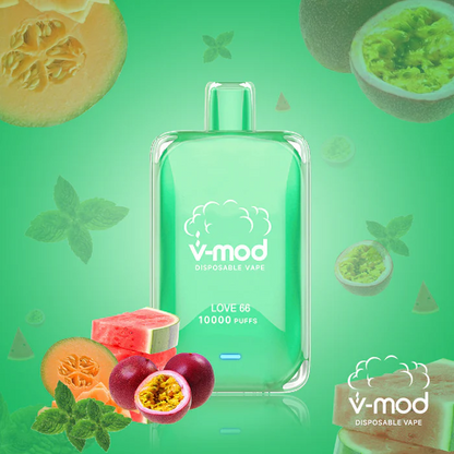 Komodo Vmod 10000 Puffs Wiederaufladbares Einweg Disposable Kit 850mAh (10 Stück/Packung)
