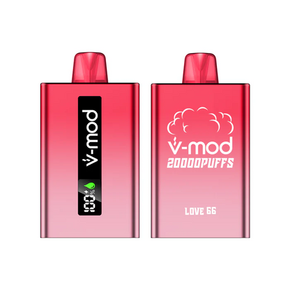 Komodo V-Mod 20000 Puffs Wiederaufladbares Einweg Kit (10 Stück/Packung)