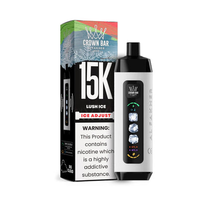AL Fakher Crown Bar 15K Ice Adjust Einweg Kit (15000 Puffs) - 💥 Nehme 5 Zahle NUR 4! + Ab einem Einkauf von 100€ 2 Mystery Gratis💥