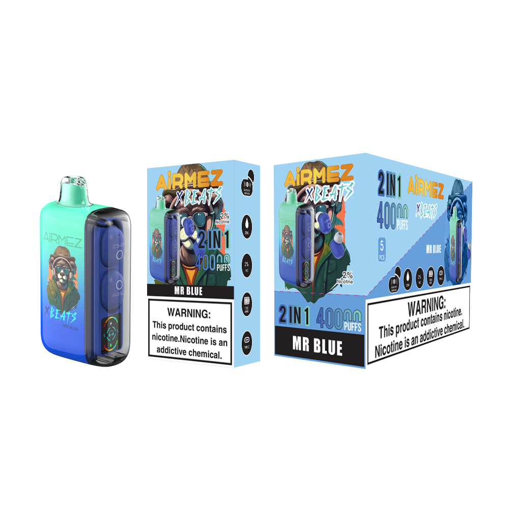 AiRMEZ Xbeats 50000 50K Puffs Einweg Kit mit TWS Earphones