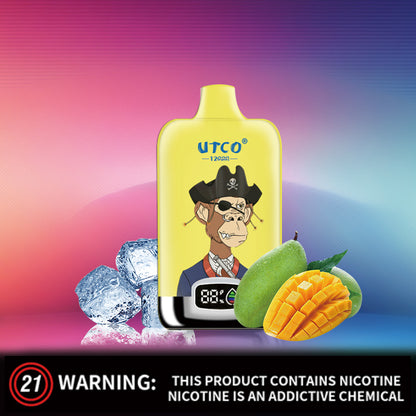 [Clearance Sale] UTCO DIGITAL BOX 12000 Puffs Einweg Disposable Kit (10 Stück/Packung)