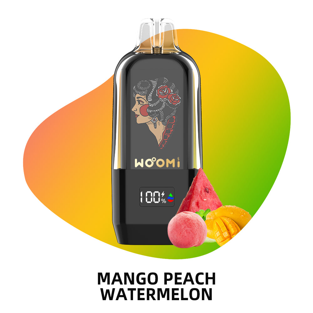 Woomi Halo 15000 Puffs Wiederaufladbares Einweg Kit 10 Stück/Packung