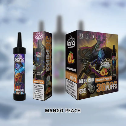 Bang 36000 Puffs Wiederaufladbares DTL Einweg Kit - 📢EXKLUSIVES ANGEBOT - Nehme 4 Zahle NUR 3 an der Kasse!+Ab einem Einkauf von 100€ 2 Mystery Vapes Gratis📢