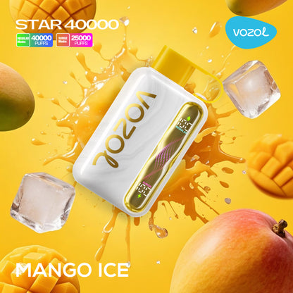 Vozol Star 40000 40K Puffs Einweg Kit (20mg) - 💥 Nehme 5 Zahle NUR 4! + Ab einem Einkauf von 100€ 2 Mystery Gratis💥