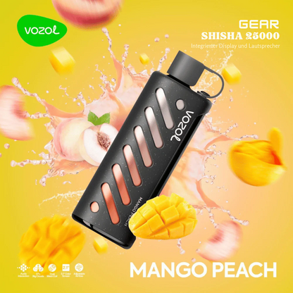 Vozol GEAR SHISHA 25000 Puffs Einweg Kit - 💥 Nehme 5 Zahle NUR 4! + Ab einem Einkauf von 100€ 2 Mystery Gratis💥