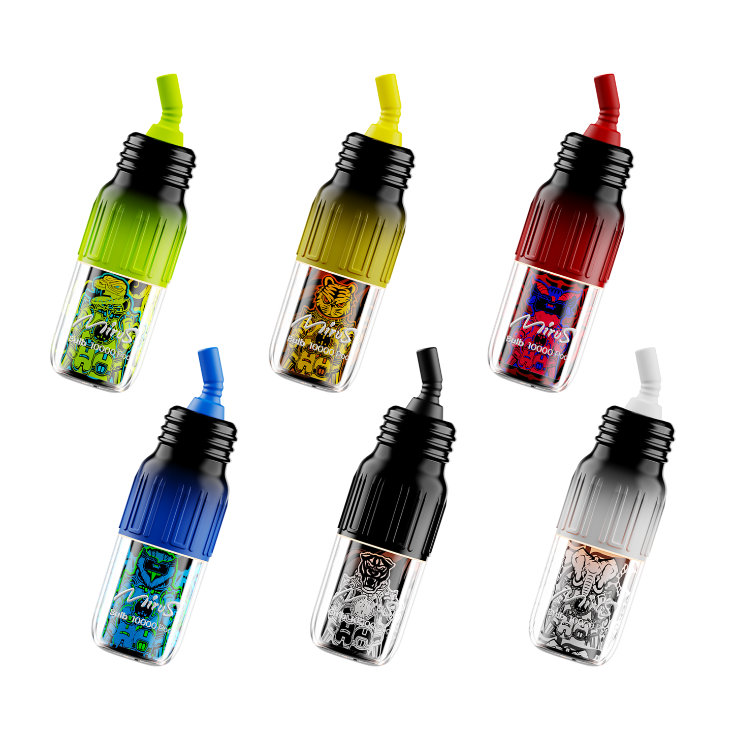[CLEARANCE SALE] Mirus Bulb 10000 Austauschbares vorgefülltes Pod Kit 650mAh 15ml - Kaufen Sie 3 Stück und erhalten Sie 1 Stück zusätzlich als Geschenk (Produkte und Geschmacksrichtungen sind zufällig)
