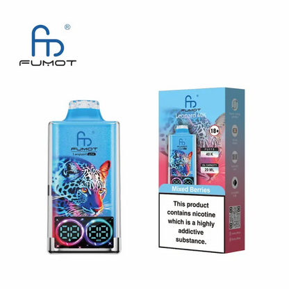 Fumot Leopard 40K Digital Display RGB Lights Einweg Kit (40000 Puffs) - 💥 Nehme 5 Zahle NUR 4! + Ab einem Einkauf von 100€ 2 Mystery Gratis💥