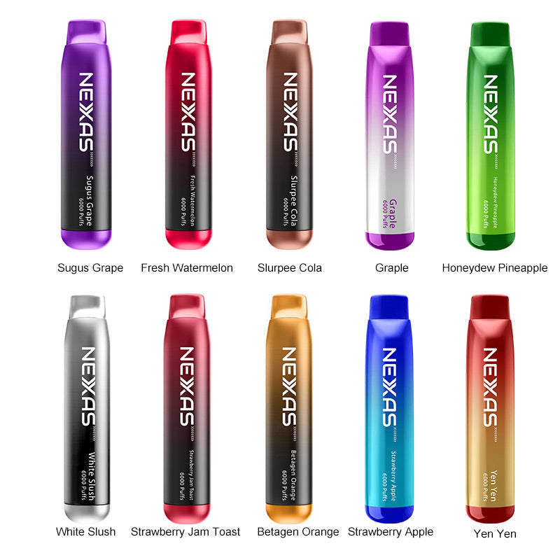 Nexas 6000 Puffs Einweg Kit 600mAh 12ml