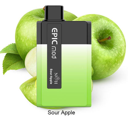 [Clearance sale] NEITH EPICMOD 5500 Wiederaufladbares Einweg E-Zigarette Kit 650mAh (50mg)