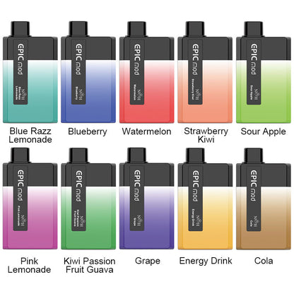 [Clearance sale]  NEITH EPICMOD 5500 Wiederaufladbares Einweg E-Zigarette Kit 650mAh (0mg)