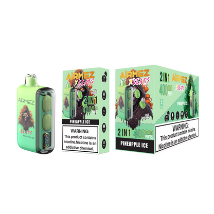 AiRMEZ Xbeats 50000 50K Puffs Einweg Kit mit TWS Earphones