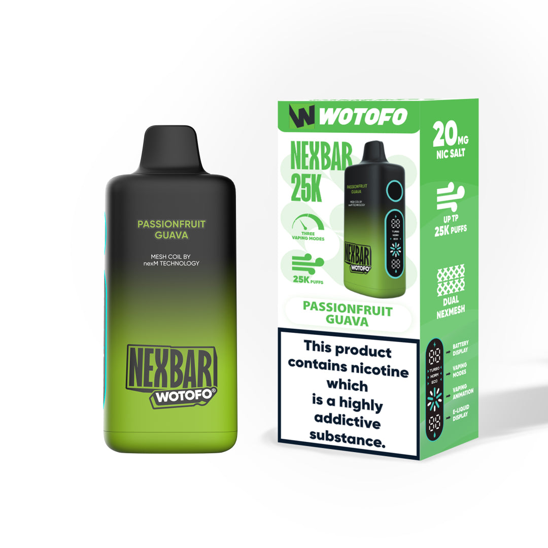 Wotofo Nexbar 25K 25000 Puffs Einweg Kit