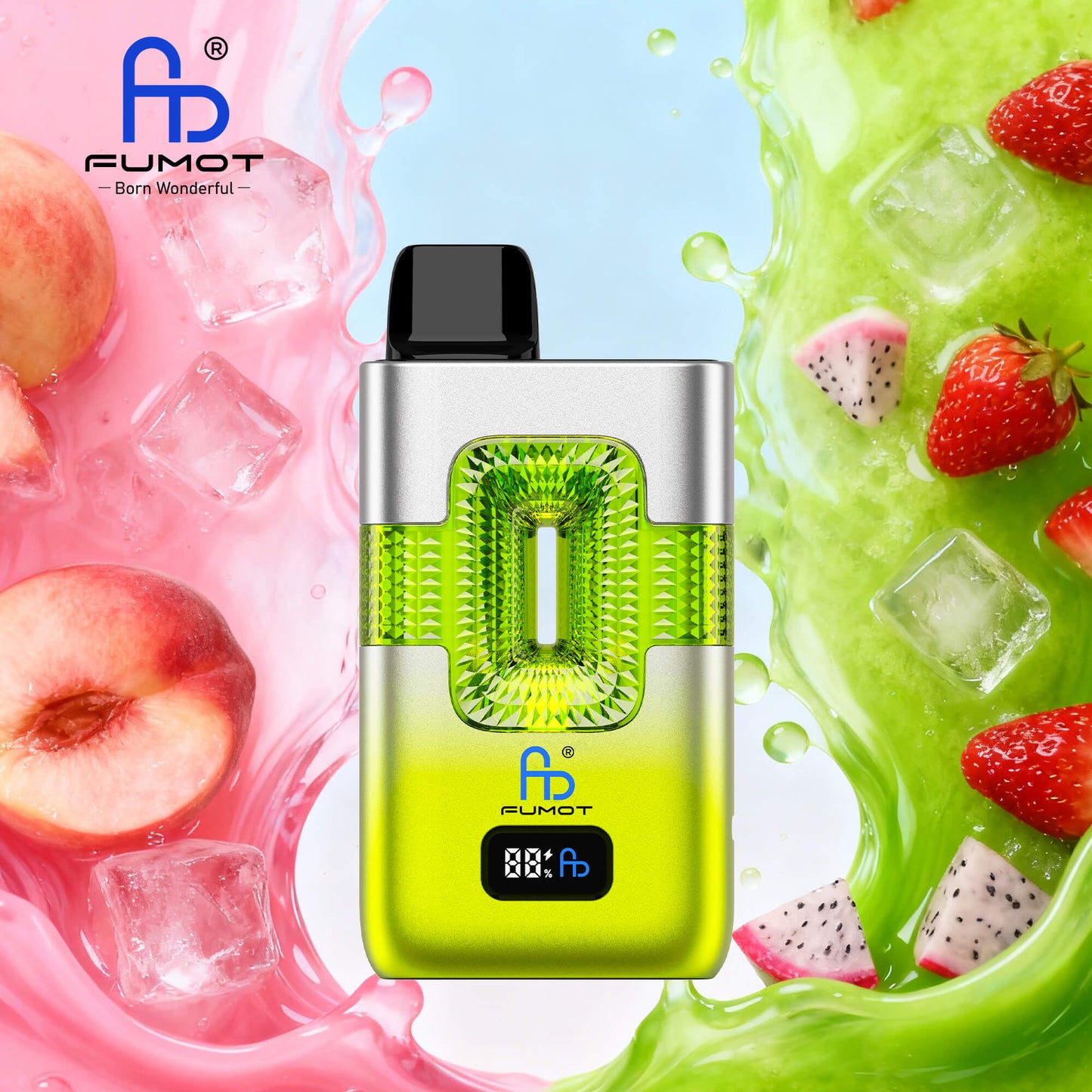 Fumot RandM ECO 2in1 50000 50K Puffs Einweg Kit - 💥 Nehme 5 Zahle NUR 4! + Ab einem Einkauf von 100€ 2 Mystery Gratis💥