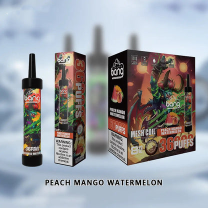 Bang 36000 Puffs Wiederaufladbares DTL Einweg Kit - 📢EXKLUSIVES ANGEBOT - Nehme 4 Zahle NUR 3 an der Kasse!+Ab einem Einkauf von 100€ 2 Mystery Vapes Gratis📢