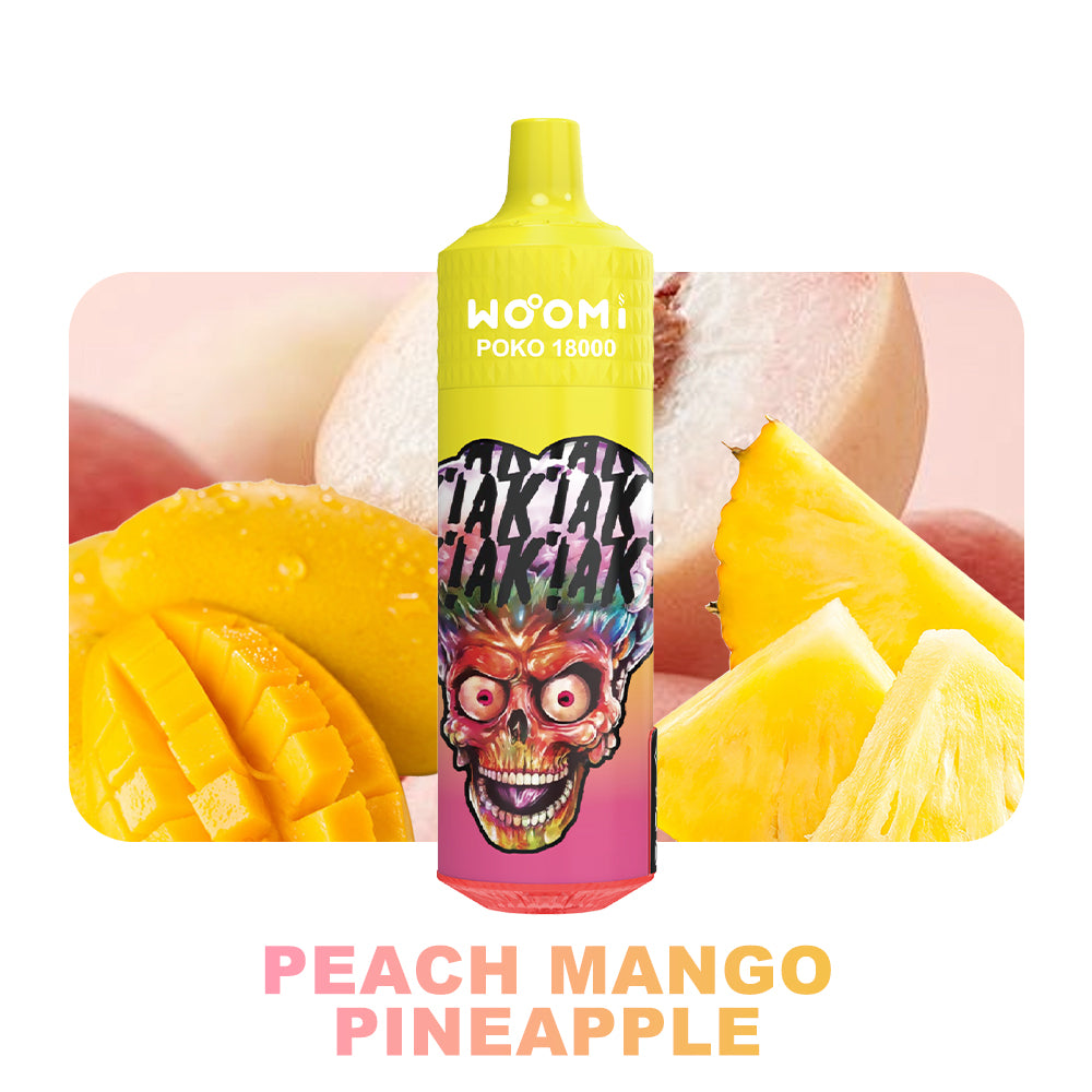 Woomi POKO 18000 Puffs Wiederaufladbares Einweg Kit 10 Stück/Packung
