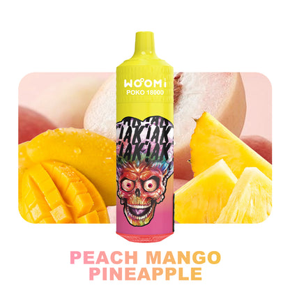 Woomi POKO 18000 Puffs Wiederaufladbares Einweg Kit 10 Stück/Packung
